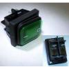 Carpet Cleaners Rocker Switch 12027C, 2 Position On/Off, 4 pinned with built in Accordion dust and water cover E-014